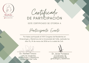 (Lote 1) (Lote 1) Certificado por participacion geometrico verde y blanco